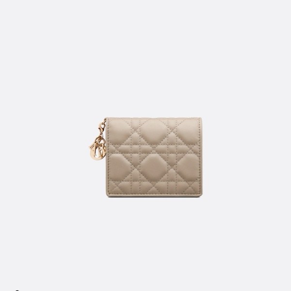 ❤디올 여성 베이지 지갑 - Dior Womens Beige Wallet - diw176x