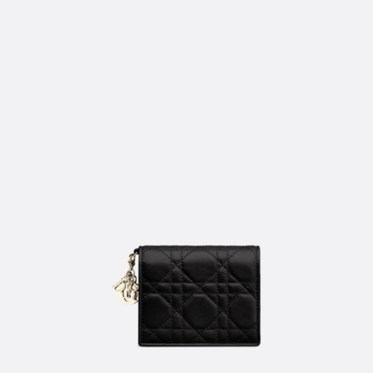 ❤디올 여성 블랙 지갑 - Dior Womens Black Wallet - diw177x