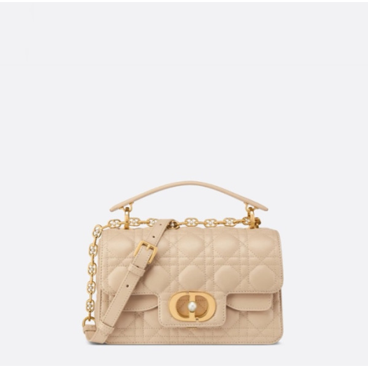 ❤디올 여성 베이지 탑 핸들 졸리 백 - Dior Womens Beige Jolie Bag - dib1591x