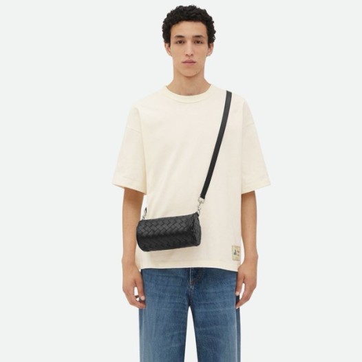 ❤보테가 베네타 남성 블랙 크로스백 - Bottega Veneta Mens Black Cross Bag - bvb1598x