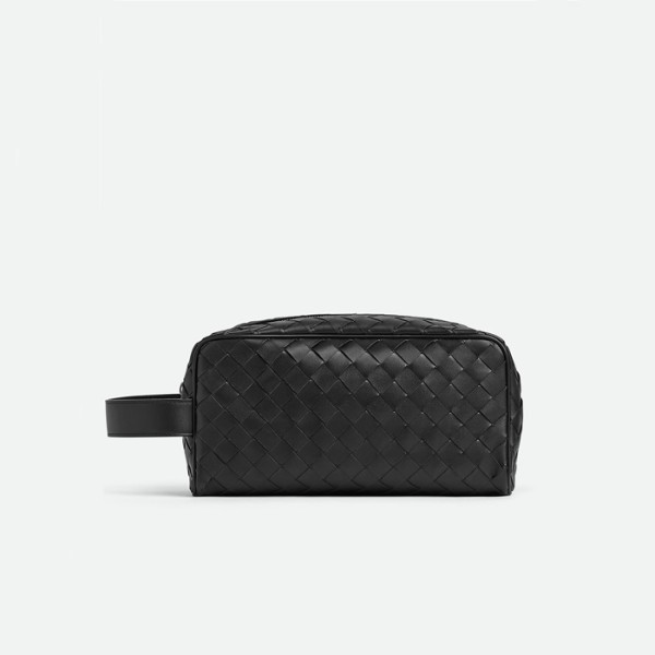 ❤보테가베네타 남성 블랙 파우치 - Bottega Veneta Mens Black Pouch - bvb1599x