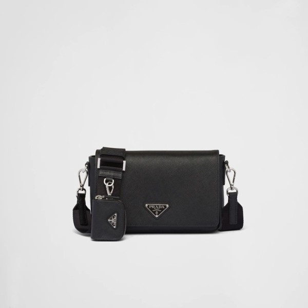 ❤프라다 남성 블랙 메신저 백 - Prada Mens Black Cross Bag - prb1614x