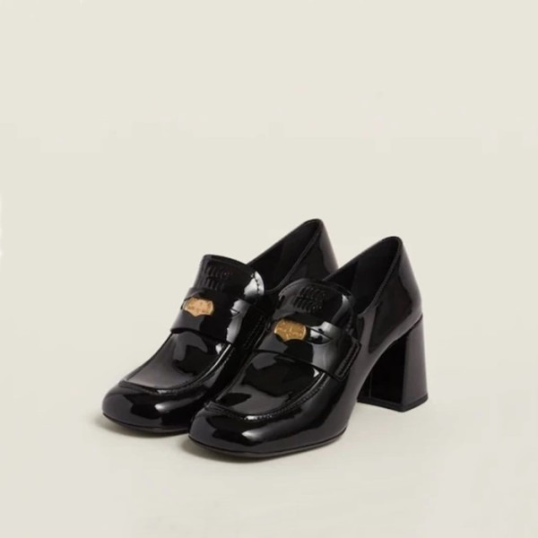 ❤미우미우 여성 블랙 구두 - Miumiu Womens Black Shoes - mis580x