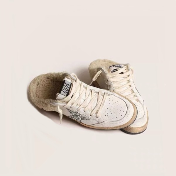 ❤골든구스 여성 화이트 스타 스니커즈 - Golden Goose Womens Ballstar Sneakers - gos612x