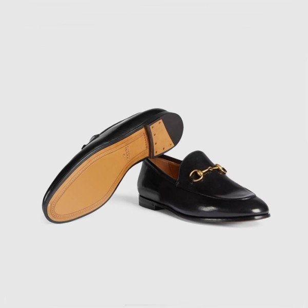 ❤구찌 여성 레더 홀스빗 로퍼 - Gucci Womens Black Loafers - gus615x