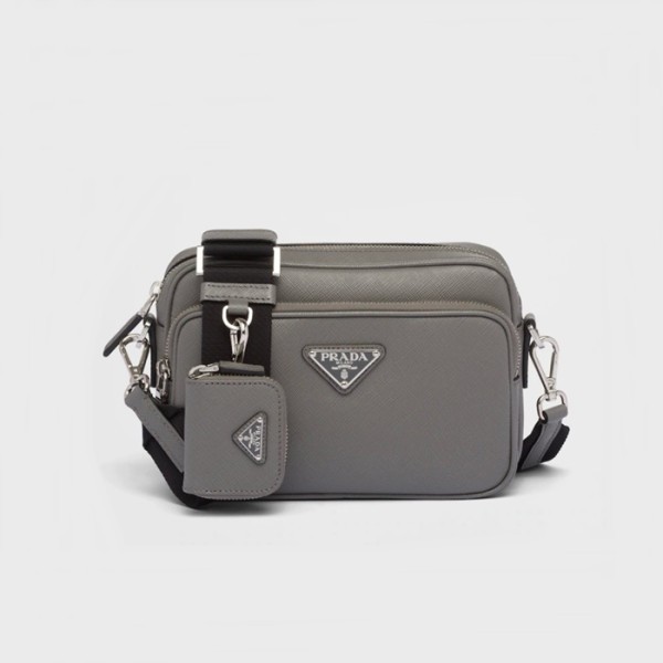 ❤프라다 남성 그레이 메신저 백 2VH170 - Prada Mens Gray Cross Bag - prb1628x