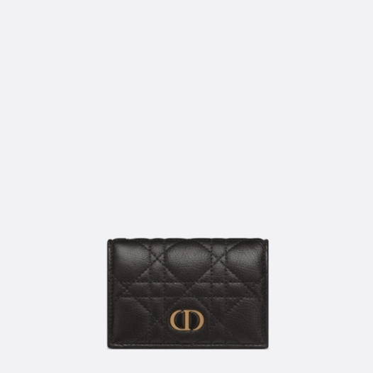 ❤디올 여성 블랙 지갑 - Dior Womens Black Wallet - diw185x