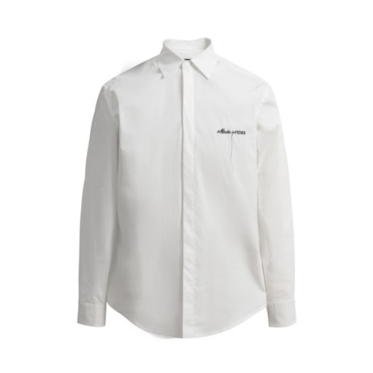 ❤펜디 남성 화이트 셔츠 - Fendi Mens White Tshirts - fec532x