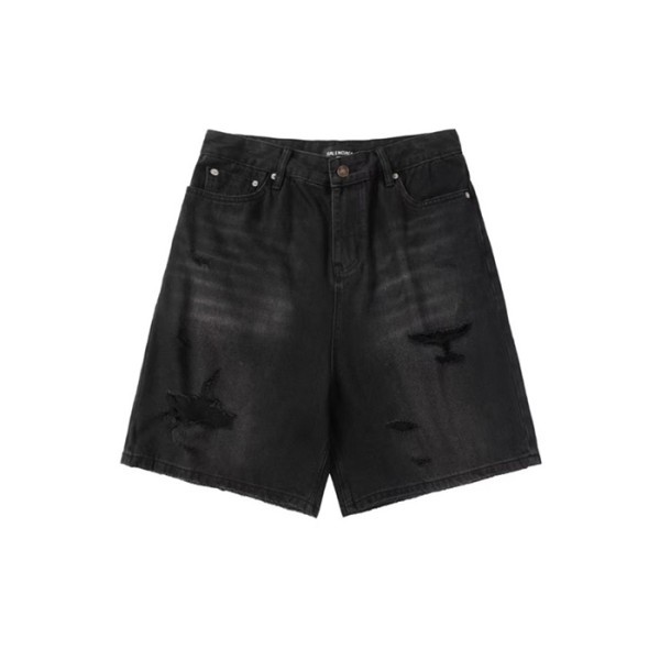 ❤발렌시아가 남성 블랙 반바지 - Balenciaga Mens Black Half-pants - bac470x
