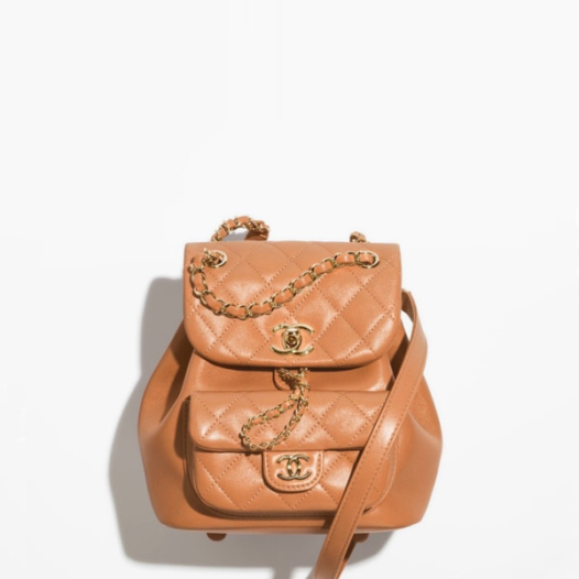 ❤샤넬 여성 브라운 듀마 백팩 - Chanel Womens Duma Back Pack - chb1660x