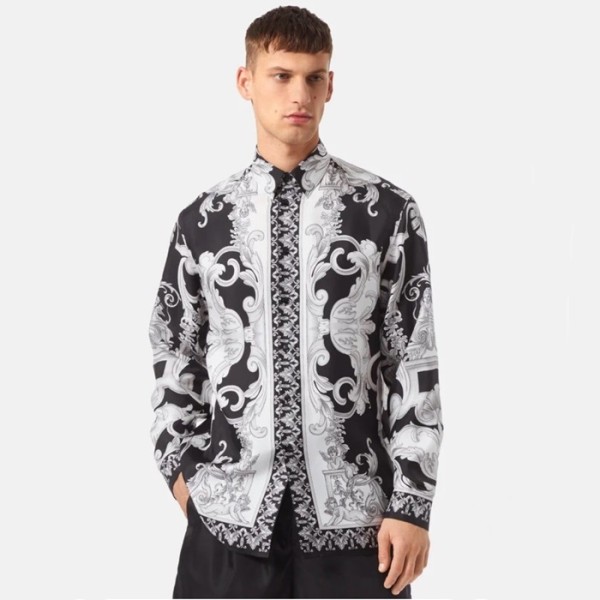 ❤베르사체 남성 블랙 셔츠 - Versace Mens Black Shirts - vec562x