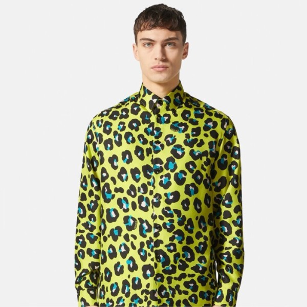 ❤베르사체 남성 그린 셔츠 - Versace Mens Green Shirts - vec568x