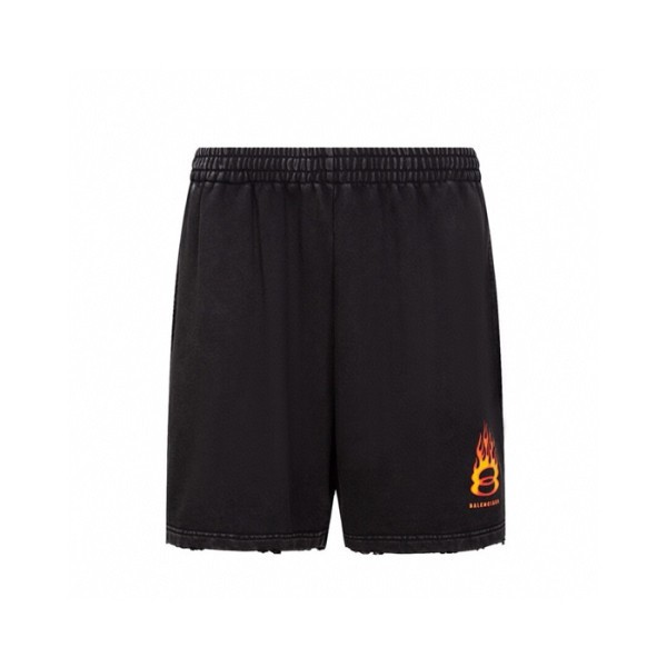 ❤발렌시아가 남성 블랙 반바지 - Balenciaga Mens Black Half-pants - bac636x