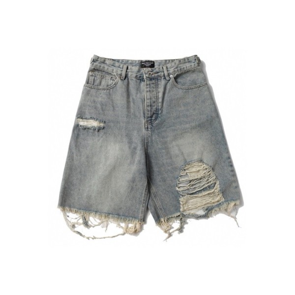 ❤발렌시아가 남성 블루 반바지 - Balenciaga Mens Blue Half-pants - bac646x