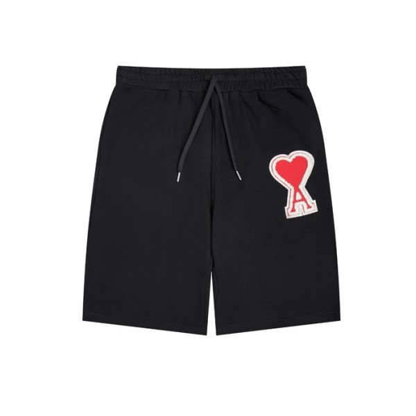 ❤아미 남성 블랙 반바지 - Ami Mens Black Half-pants - amc694x
