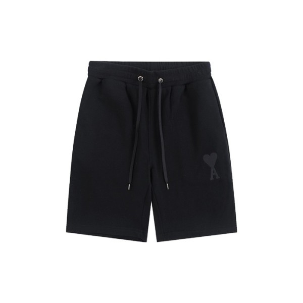 ❤아미 남성 블랙 반바지 - Ami Mens Black Half-pants - amc711x