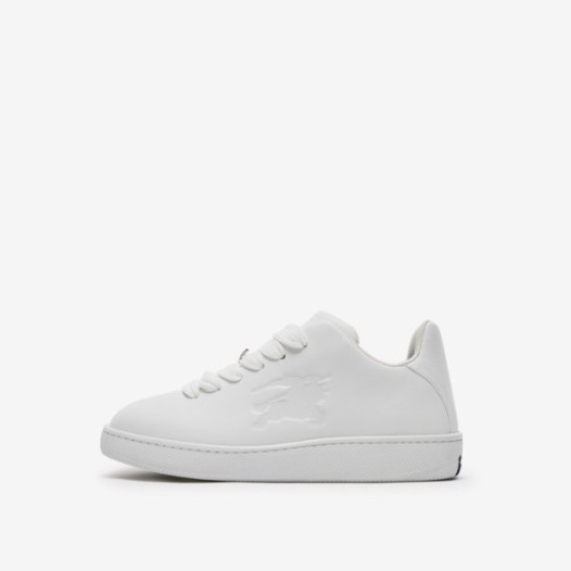 ❤버버리 남/녀 레더 박스 스니커즈 - Burberry Unisex White Sneakers - bus645x