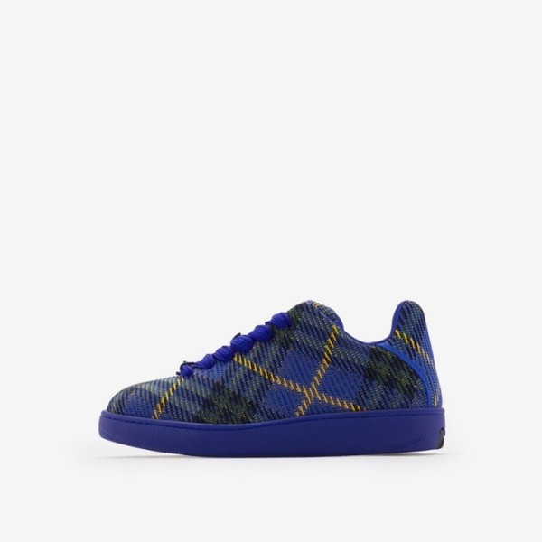 ❤버버리 남/녀 블루 스니커즈 - Burberry Unisex Blue Sneakers - bus649x