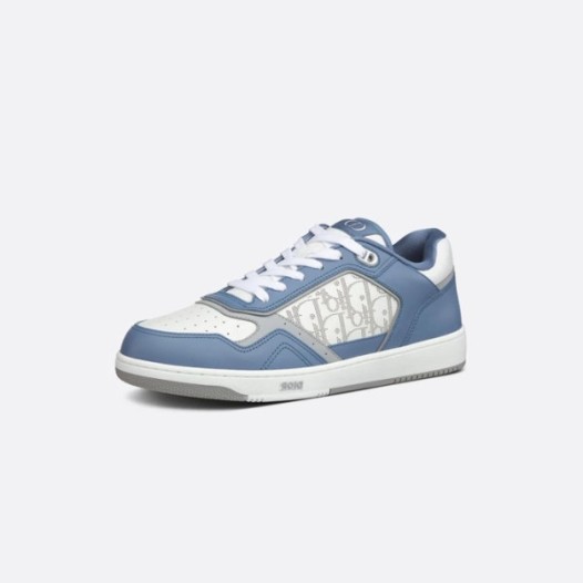 ❤디올 남/녀 블루 로우탑 스니커즈 - Dior Unisex Blue Sneakers - dis658x
