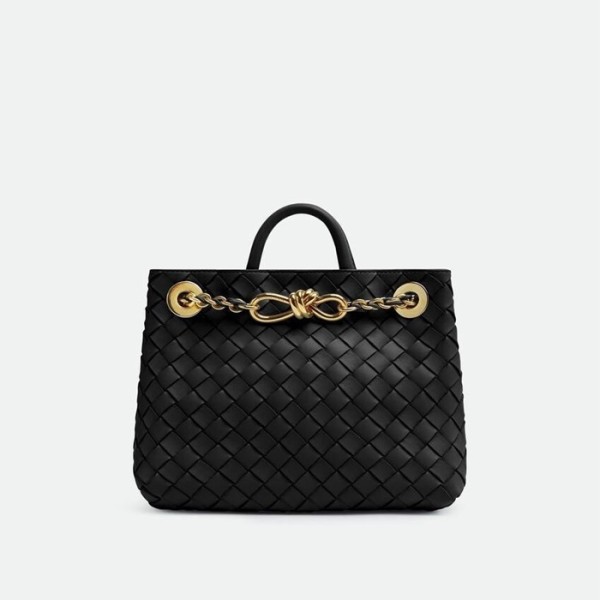 ❤보테가베네타 여성 블랙 안디아모 - Bottega Veneta Womens Andiamo - bvb1947x