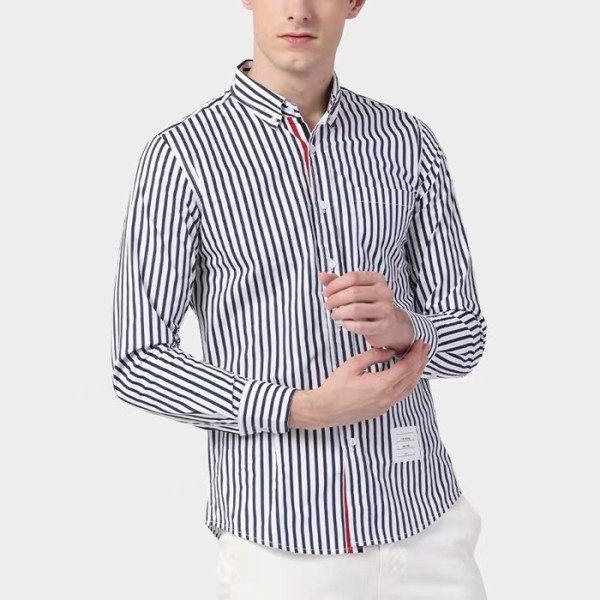 ❤톰브라운 남성 블랙 셔츠 - Thom Browne Mens Black Tshirts - thc62x