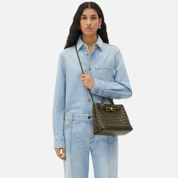 ❤보테가베네타 여성 초코 안디아모 - Bottega Veneta Womens Andiamo - bvb1947x