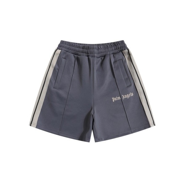 ❤팜 엔젤스 남성 그레이 반바지 - Palm Angels Mens Gray Half-pants - pac839x