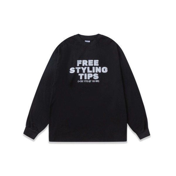 ❤베트멍 남성 블랙 긴팔티 - Veiments Mens Black Tshirts - vec844x