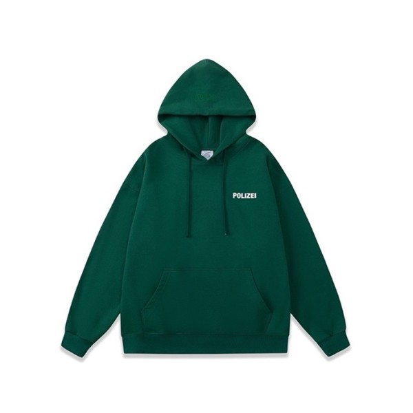 ❤베트멍 남/녀 그린 후드티 - Vetements Unisex Green Hoodie - vec859x