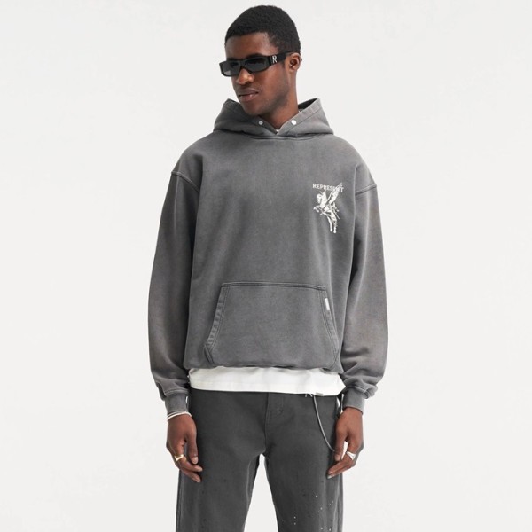 ❤리프리젠트 남성 그레이 후드티 - Represent Mens Gray Hoodie - rec861x