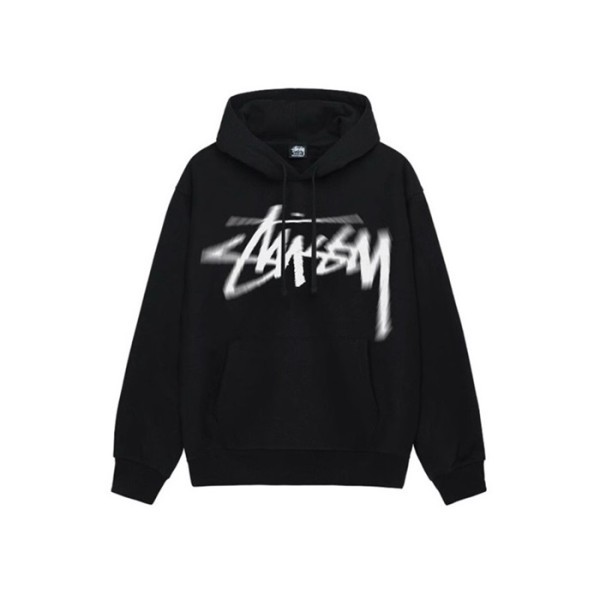 ❤스터시 남성 블랙 후드티 - Stussy Mens Black Hoodie - stc862x