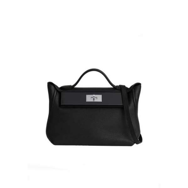 ❤매장판 에르메스 여성 블랙 켈리 2424미니 - Hermes Womens Kelly 2424Mini - heb1963x