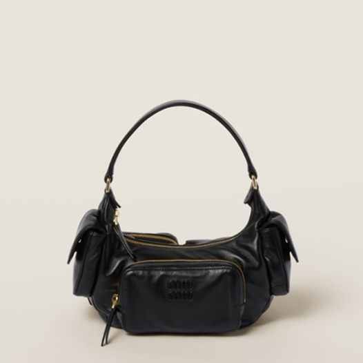 ★미우미우 여성 나파 가죽 포켓 백 - Miumiu Womens Nappa Leather Pocket Bag