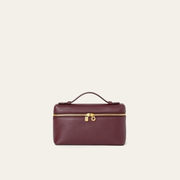 ❤로로피아나 여성 버건디 엑스트라 포켓 - Loro Piana Womens Burgundy Extra Pocket - lpb1991x