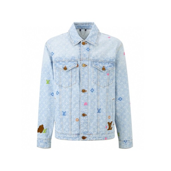 ❤루이비통 남성 블루 재킷 - Louis vuitton Mens Blue Jackets - lvc879x
