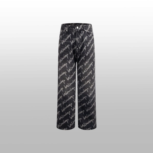 ❤발렌시아가 남성 블랙 청바지 - Balenciaga Mens Black Jeans - bac881x