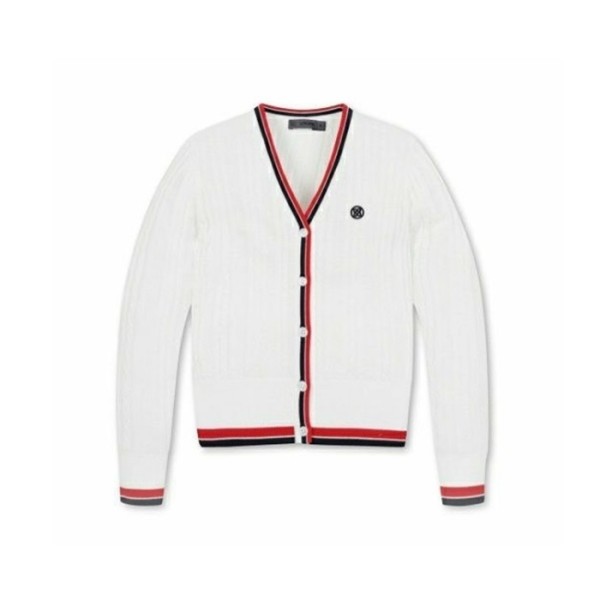 ❤[G/FORE] 지포어 여성 케이블 니트 롱 가디건 - gol29x