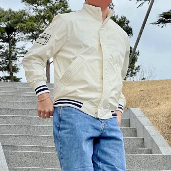 ❤[NIKE] 나이키 남성 스투시 봄버 자켓 - gol51x