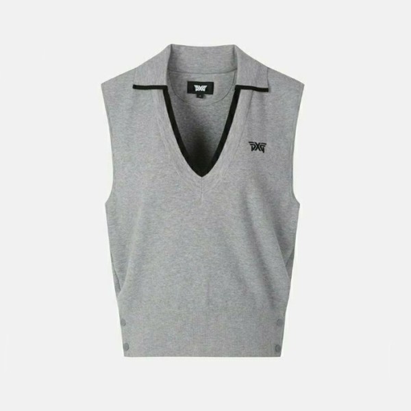 ❤PXG 여성 브이넥 니트 베스트 - gol54x