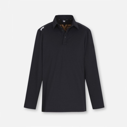 ❤PXG 남성 Button Collar 롱슬리브 티셔츠 - gol86x