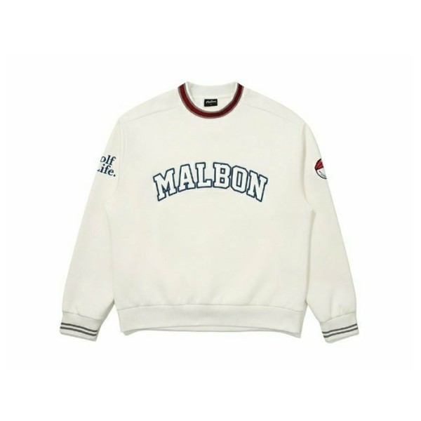 ❤[MALBON] 말본 남성 Victory 라운드 크루넥 티셔츠 - gol111x