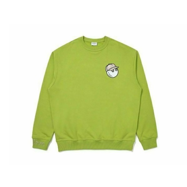 ❤[MALBON] 말본 남성 Buckets 크루넥 플리스 티셔츠 - gol117x