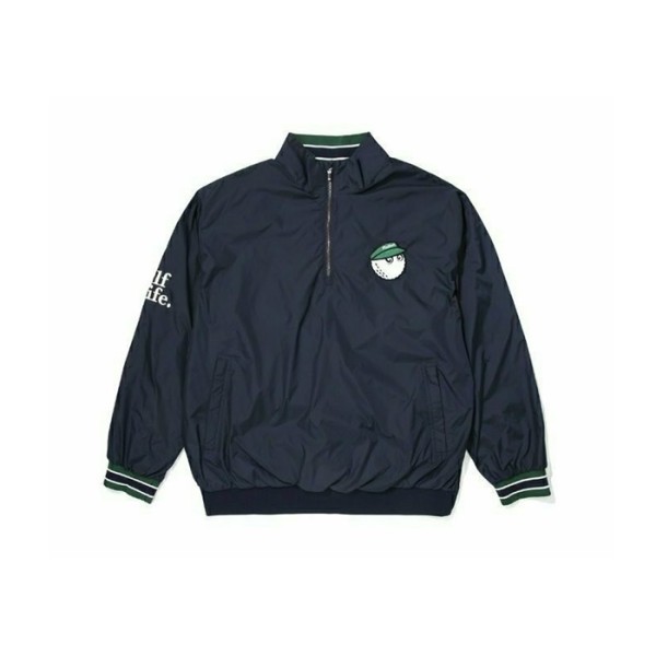 ❤[MALBON] 말본 남성 버킷 반집업 피스테 - gol137x