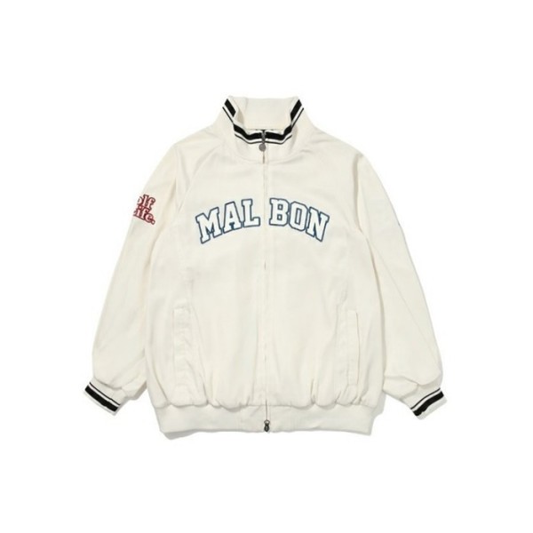 ❤[MALBON] 말본 여성 스크립트 롱 자켓 - gol142x