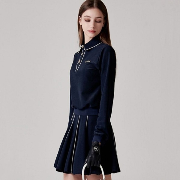 ❤[UTAA] 유타 여성 두카트 앵글 라인 풀오버 티셔츠 - gol148x