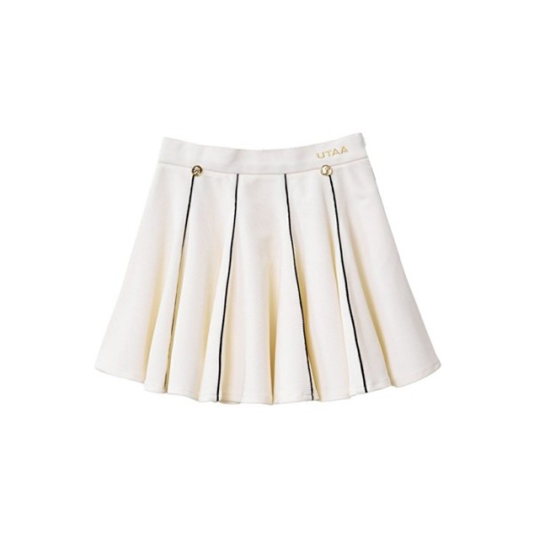 ❤[UTAA] 유타 여성 두카트 앵글 라인 플레어 스커트 - gol149x