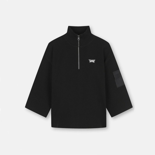 ❤PXG 여성 풀오버 1/2 슬리브 스웨터 - gol194x