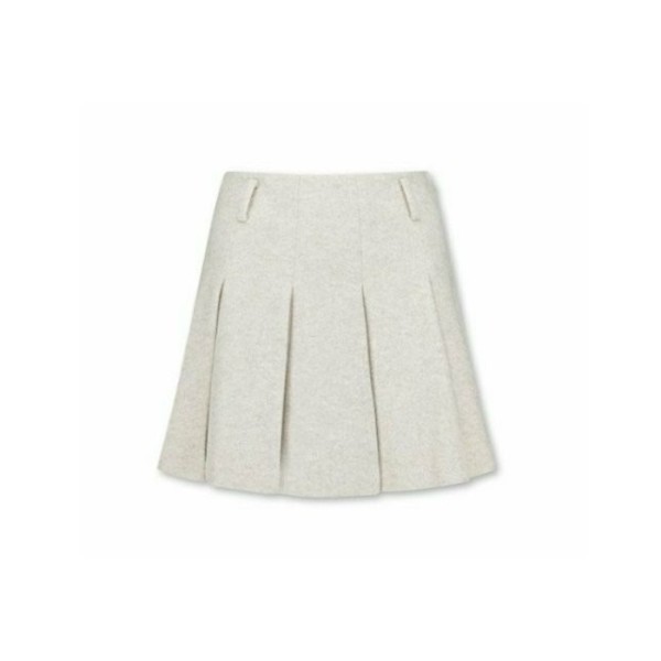 ❤[G/FORE] 지포어 여성 패디드 플리츠 울 스커트 - gol267x