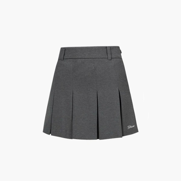 ❤타이틀리스트 여성 와이드 플리츠 스커트 - gol293x