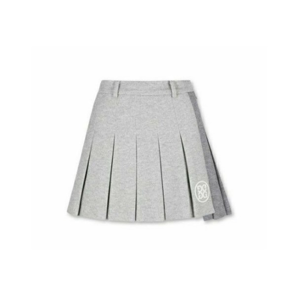 ❤[G/FORE] 지포어 여성 울 플리츠 스커트 - gol316x